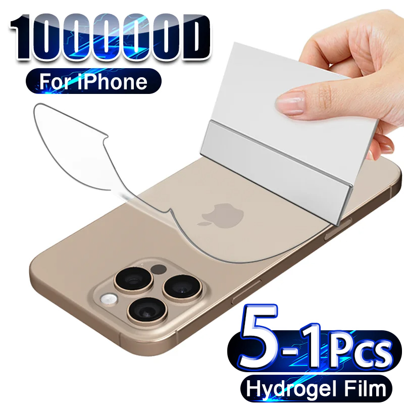 Phone Accessories Online - 5-1Pcs Hydrogel Film For iPhone 16