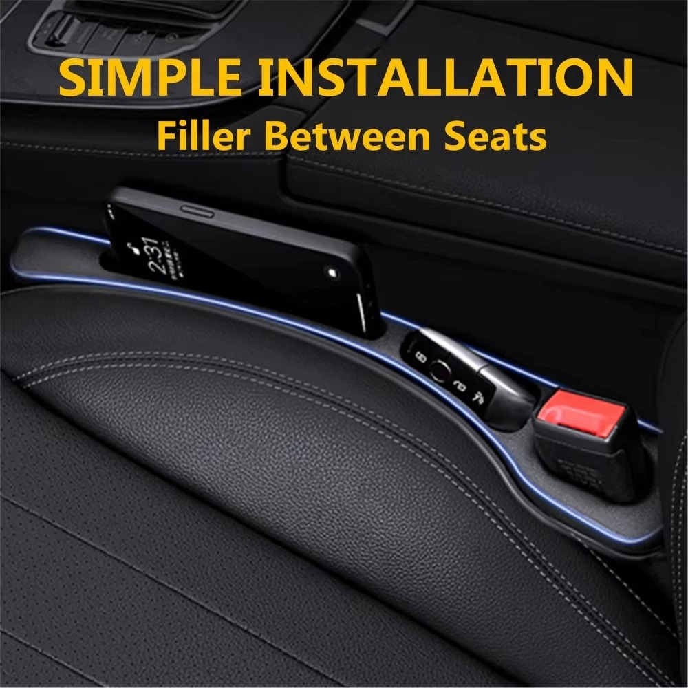 2pcs Universal Car Seat Gap Fi - огляд і ціна Phone Accessories Organizer