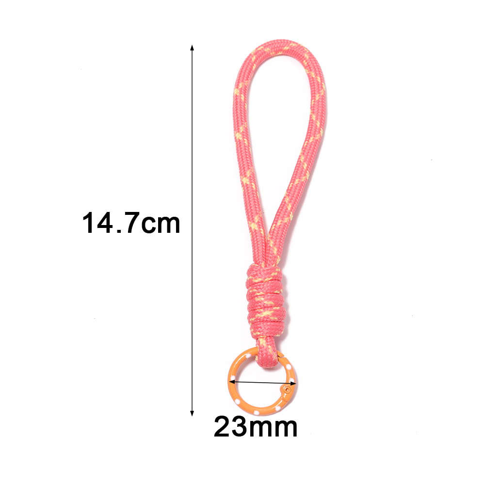 5pcs/lot Colorful Braided Keyc - огляд і ціна Phone Accessories Hanger