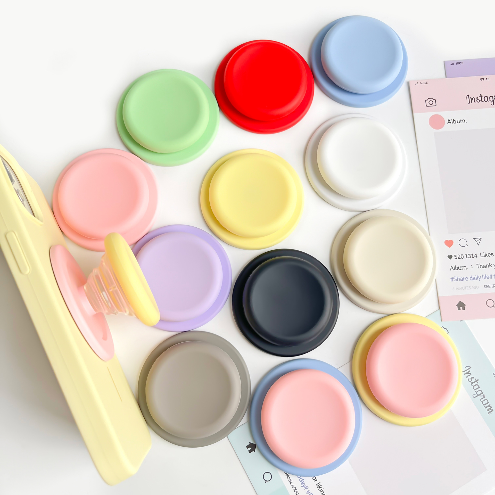 Soft Touch Silicone Magnetic P - огляд і ціна Desk Phone Stand