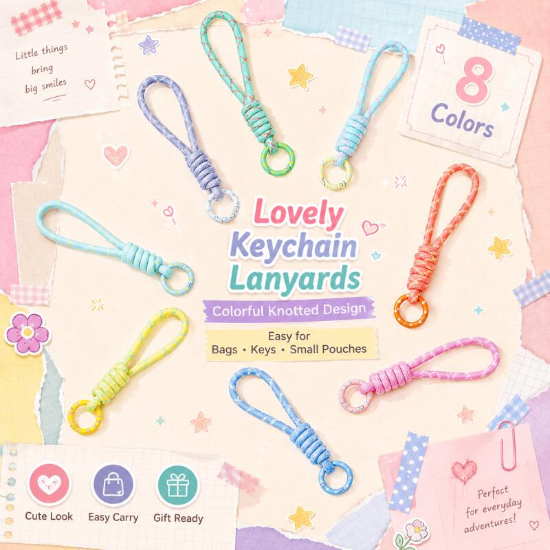2~5pcs Colorful Braided Keycha - огляд і ціна Phone Accessories For Android
