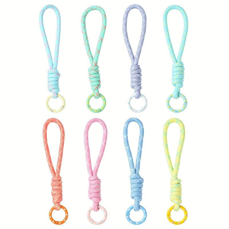 2~5pcs Colorful Braided Keycha - огляд і ціна Phone Accessories For Android