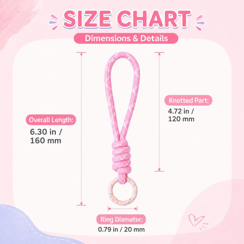 2~5pcs Colorful Braided Keycha - огляд і ціна Phone Accessories For Android