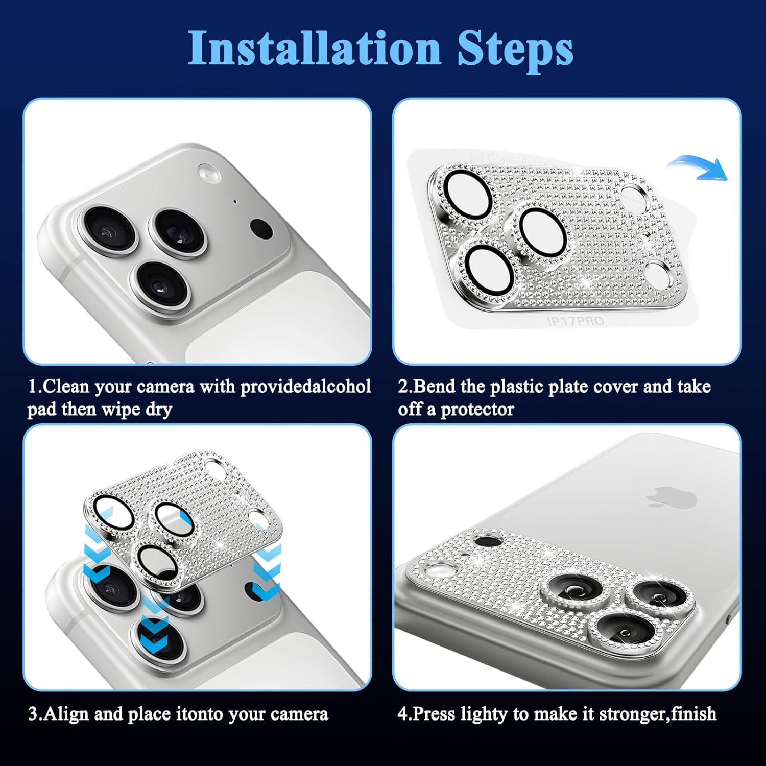Glitter Diamond Camera Lens Pr - огляд і ціна Phone Accessories Online