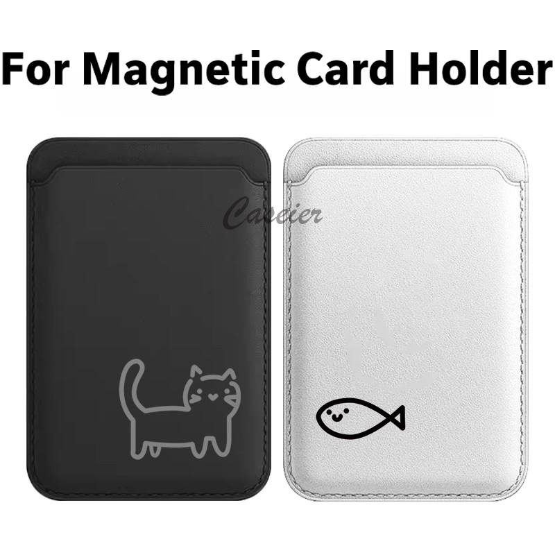 Line Cat Fish Pattern Magnetic - огляд і ціна Phone Accessories For Android
