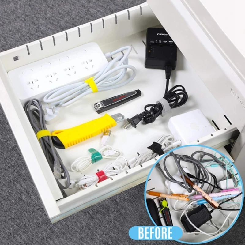 10/30/50pcs Cable Organizer Re - огляд і ціна Phone Accessories Hanger
