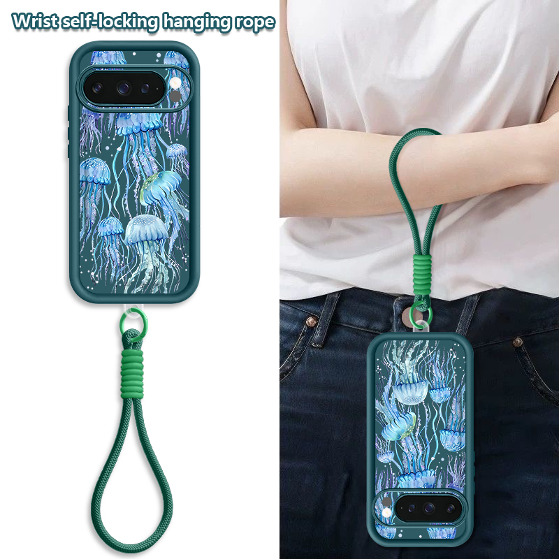 Humpback Whale Print Wrist Str - огляд і ціна Lanyard Phone Strap