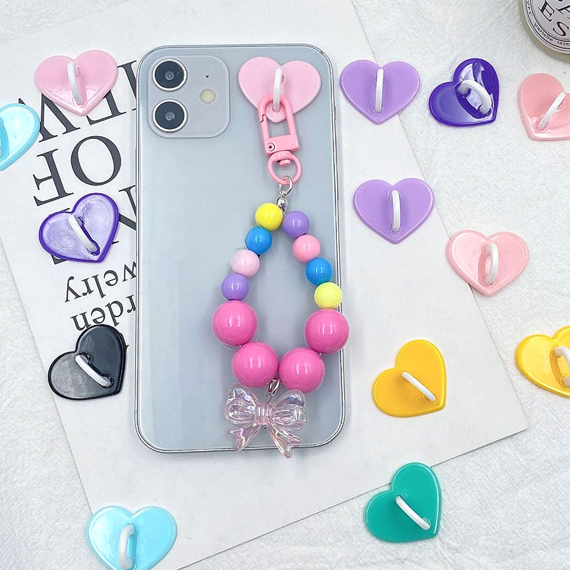 5PCS Kawaii Adhesive Metal Hea - огляд і ціна Phone Accessories Hanger