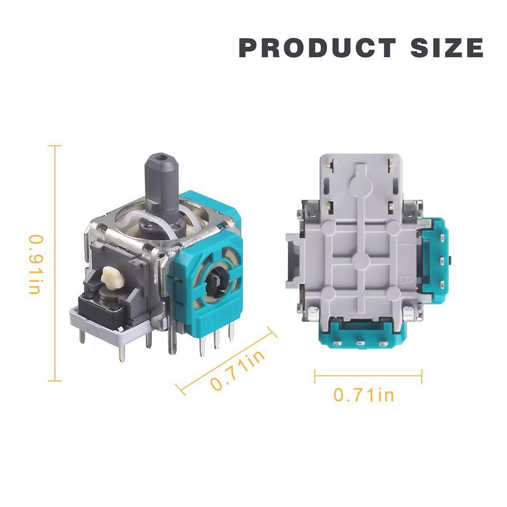 10pcs Replacement 3D Analog Jo - огляд і ціна Xbox Phone Accessories