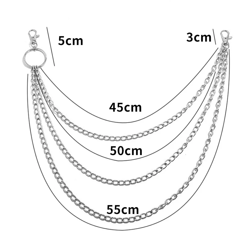 Layer Metal Belt Chain Punk Ho - огляд і ціна Phone Accessories Hanger