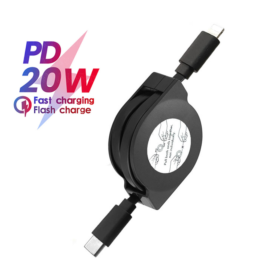 Retractable PD 20W Fast Charge - огляд і ціна Phone Accessories Online