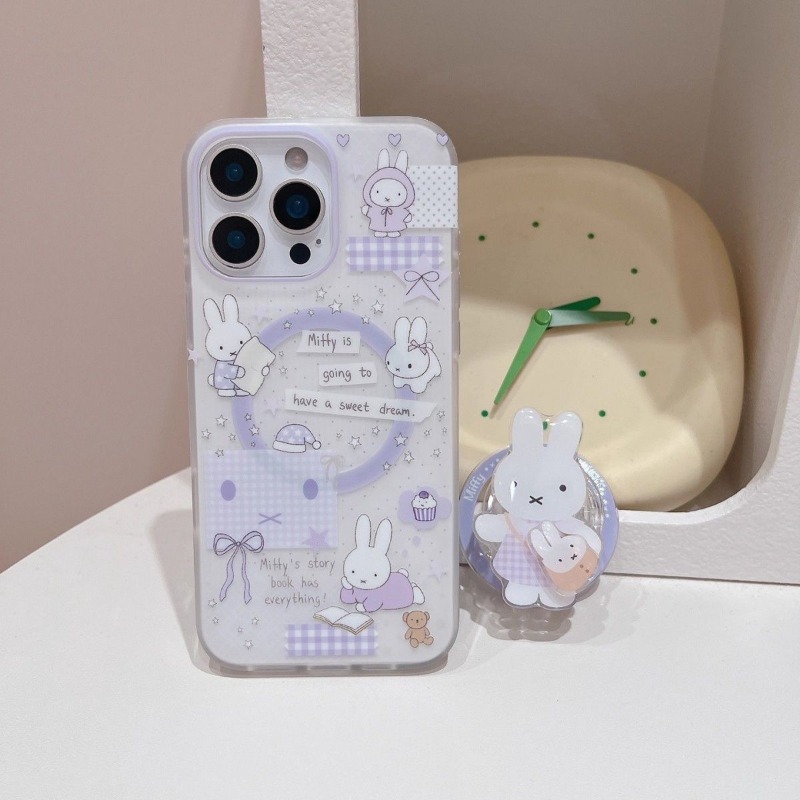 Cute Miffy Magnetic Stand Phon - огляд і ціна Phone Accessories For Android