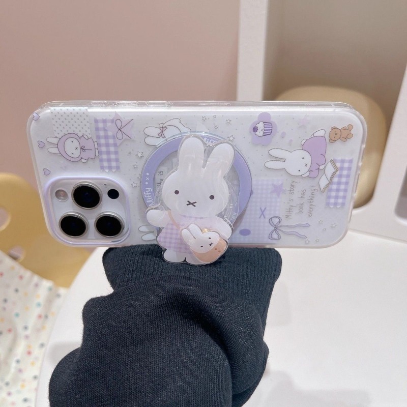 Cute Miffy Magnetic Stand Phon - огляд і ціна Phone Accessories For Android