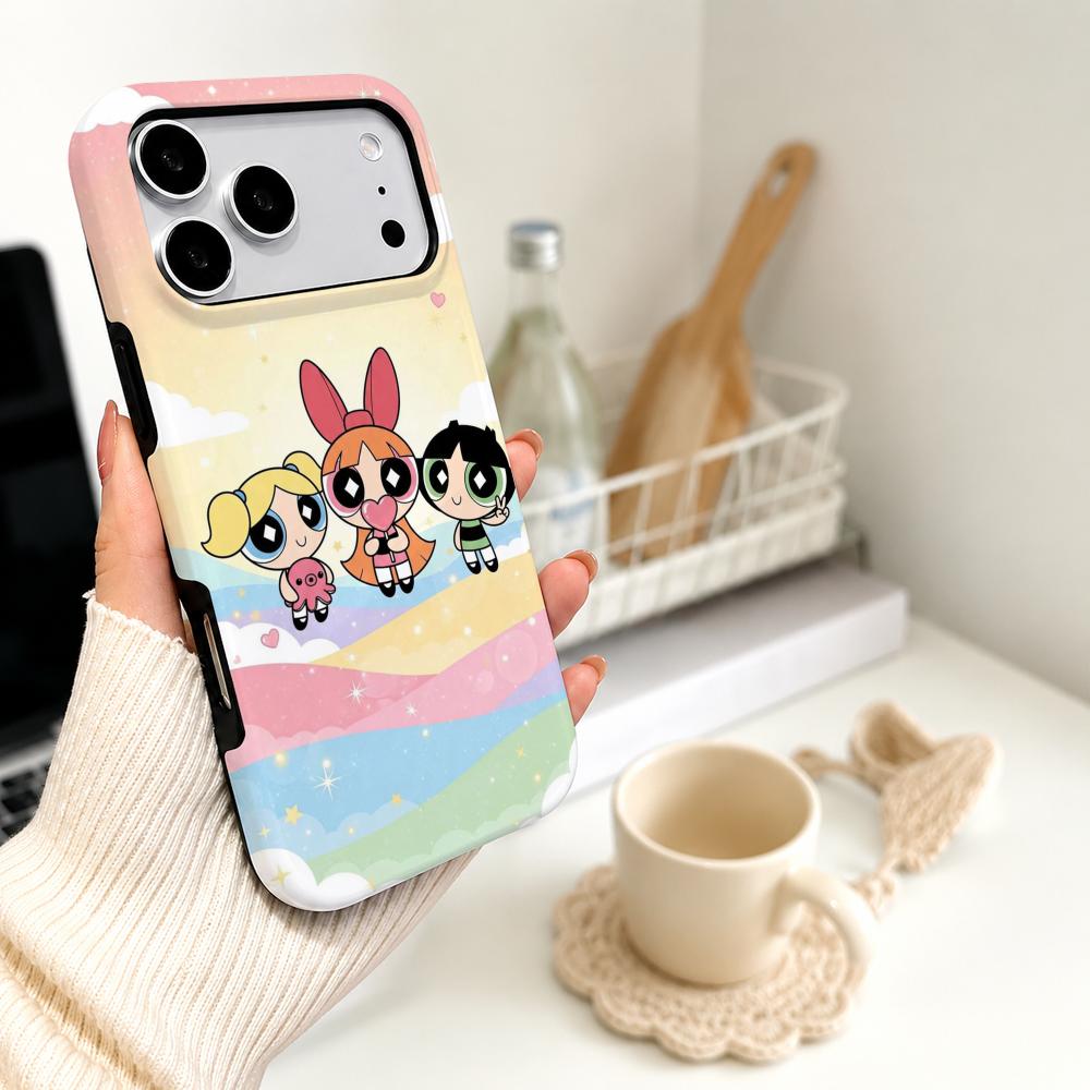 Anime P-Powerpuff Girls Phone  - огляд і ціна Phone Accessories For Girls