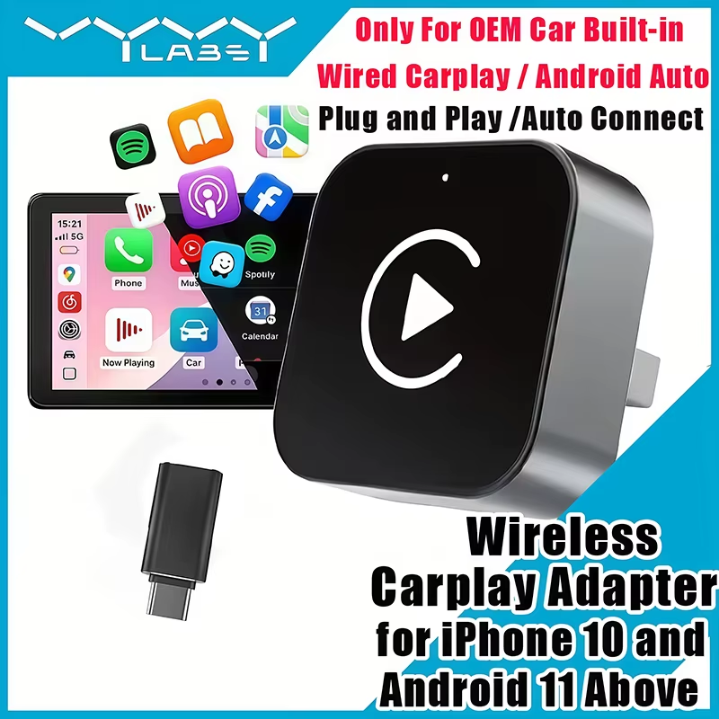 2-in-1 Wireless CarPlay Adapte - огляд і ціна Phone Accessories Online