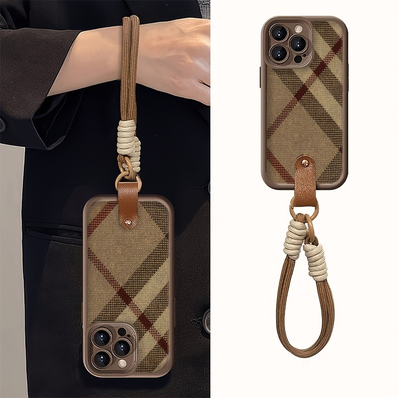 Brown Stripes Lanyard Strap Ro - огляд і ціна Lanyard Phone Strap