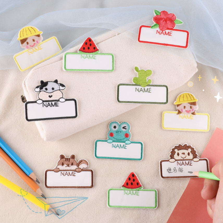 10 Pcs Name Badges Embroidery  - огляд і ціна Phone Accessories And Names