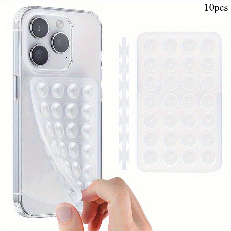 10Pcs Double-Sided Silicone Su - огляд і ціна Desk Phone Stand