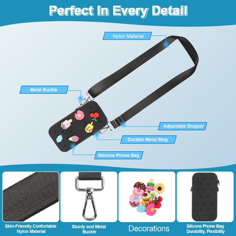 Multifunction Portable Silicon - огляд і ціна Phone Accessories Organizer