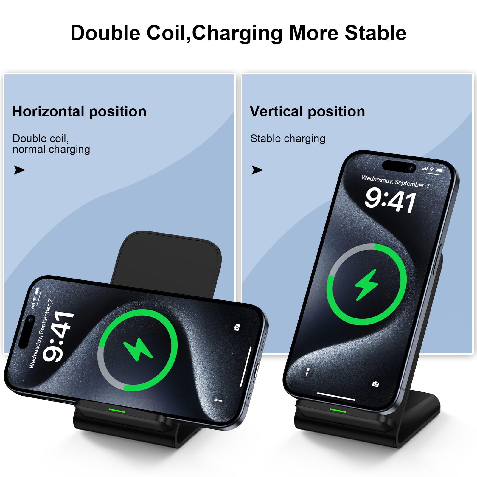 15W Wireless Charger Phone Hol - огляд і ціна Phone Accessories For Android