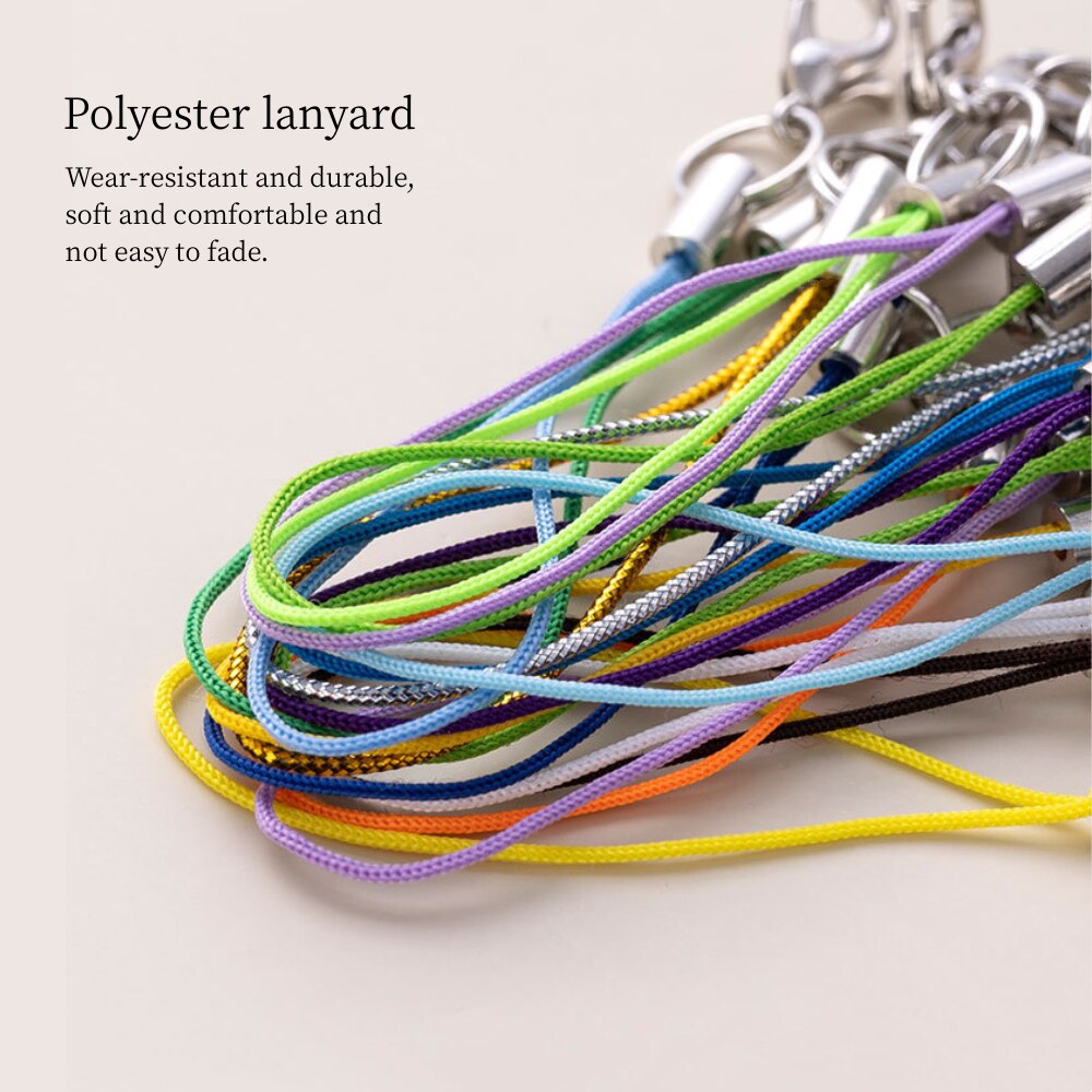 100pcs Polyester Lanyard Singl - огляд і ціна Phone Accessories Hanger