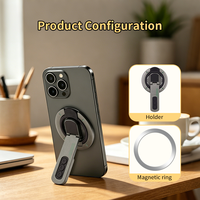 Double-Sided Magnetic Phone Ri - огляд і ціна Desk Phone Stand