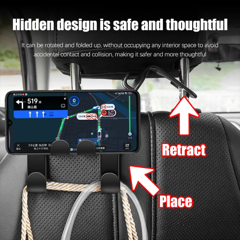 Double Head Phone Hanger 1/2pc - огляд і ціна Phone Accessories Hanger