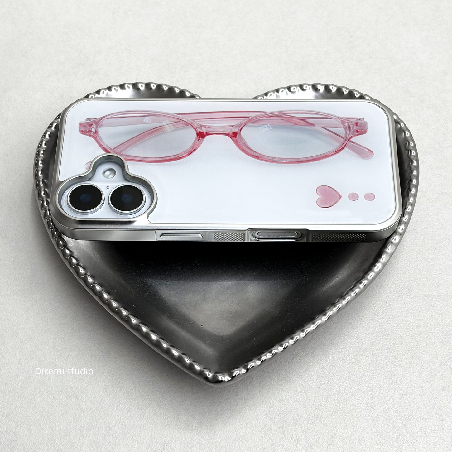Korean ins Girl Heart Pink Gla - огляд і ціна Phone Accessories For Girls
