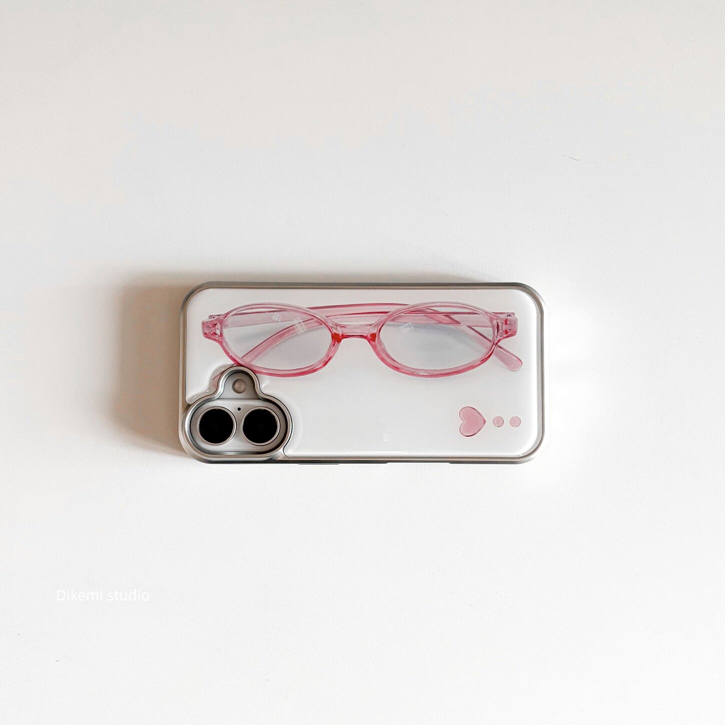 Korean ins Girl Heart Pink Gla - огляд і ціна Phone Accessories For Girls