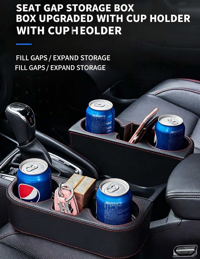Car Seat Crevice Storage Box S - огляд і ціна Phone Accessories Organizer