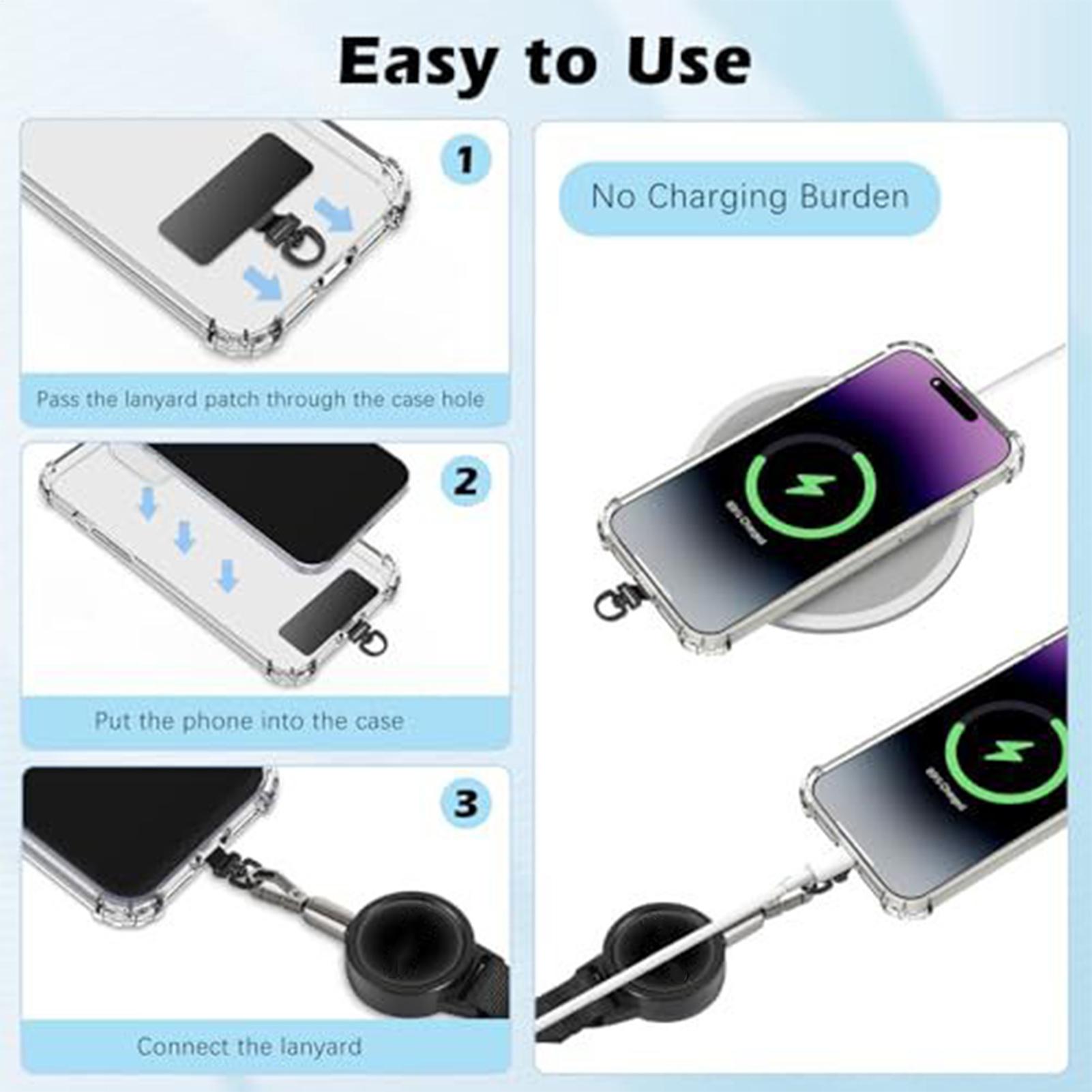 Retractable Phone Lanyard Anti - огляд і ціна Lanyard Phone Strap