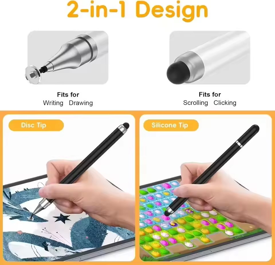 2 in 1 Universal Stylus Pen Fo - огляд і ціна Phone Accessories For Android